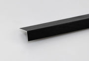 Profilo Angolare 1 Metro Alluminio Nero Spazzolato Mm 10X10X1 Set 5 Pezzi - Arcansas