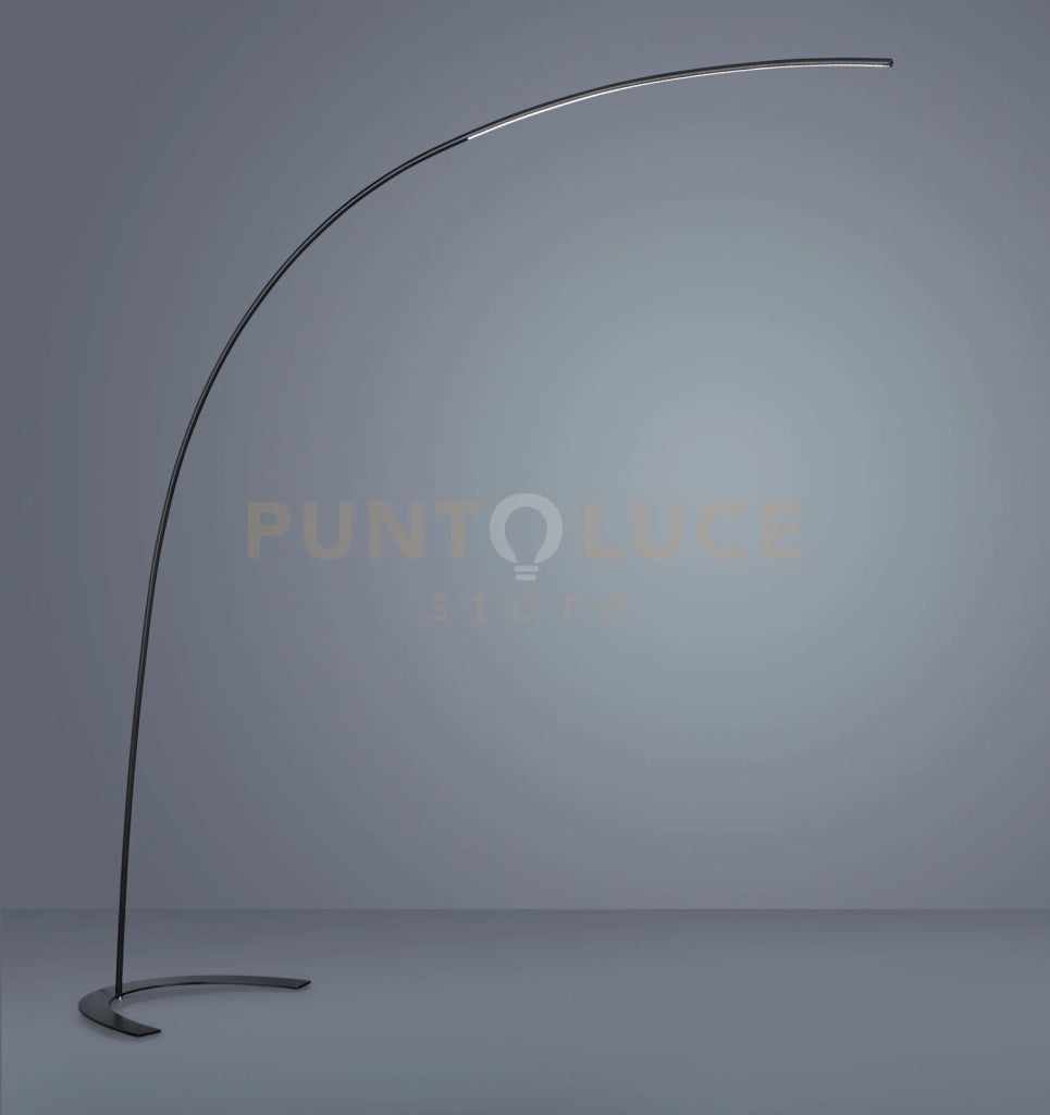 SHANGHAI PIANTANA LED 18W 2000lm, 3000K CURVA NERA CM210x200CM DIMMERABILE