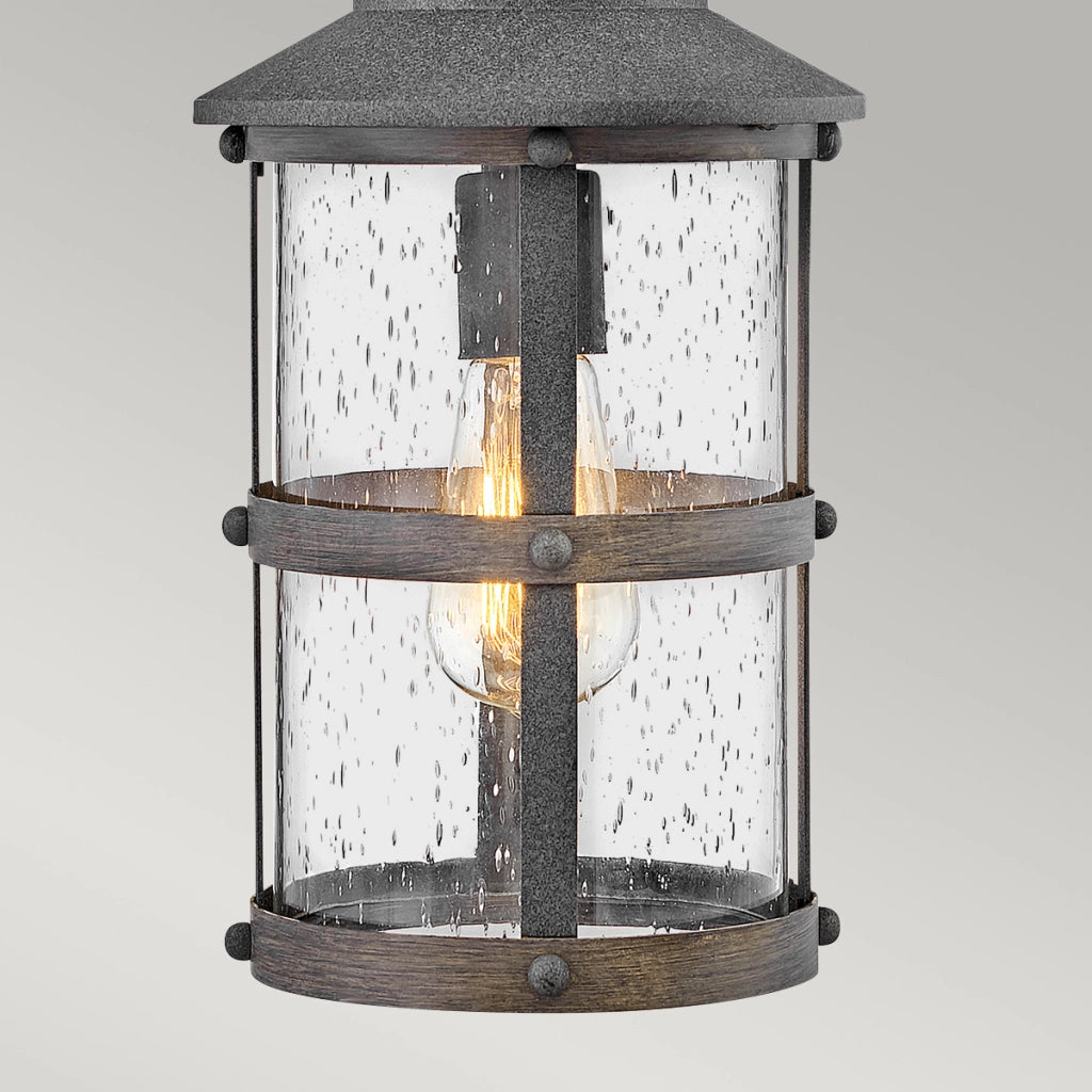 Plafoniera esterna Lakehouse Quintiesse zinco E27 IP44