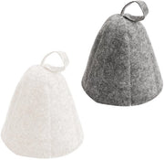 Accessori per sauna - 2 pezzi di velluto - Cappuccio per sauna - Cappuccio di sauna - Accessori per benessere - Qualità ideale - Cappuccio per sauna
