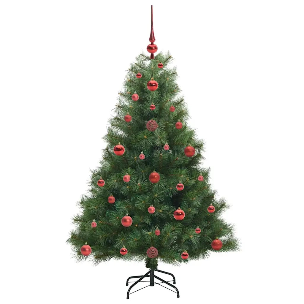 Albero di Natale artificiale con 150 LED Verde 120 cm PE e PVC 3397757