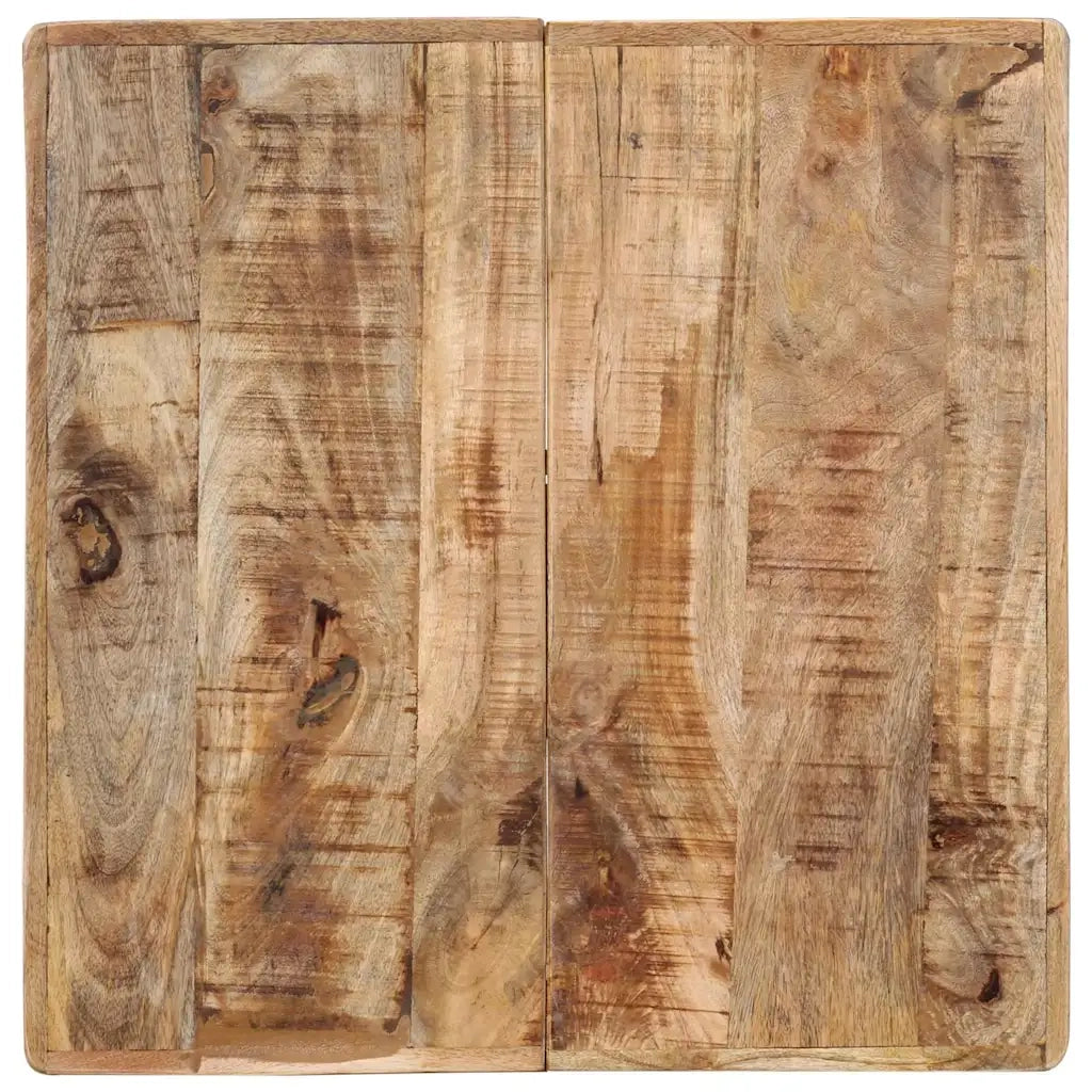 Tavolino da Bistrot 60x60x77 cm in Legno di Mango Grezzo 321084