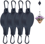 Set di 4 Pendenti per Piante Intrecciabili con Grappolo Regolabile