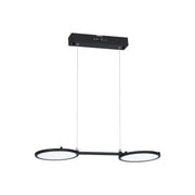 Lampada sospensione Milagro Giro ML236 LED 20W nero