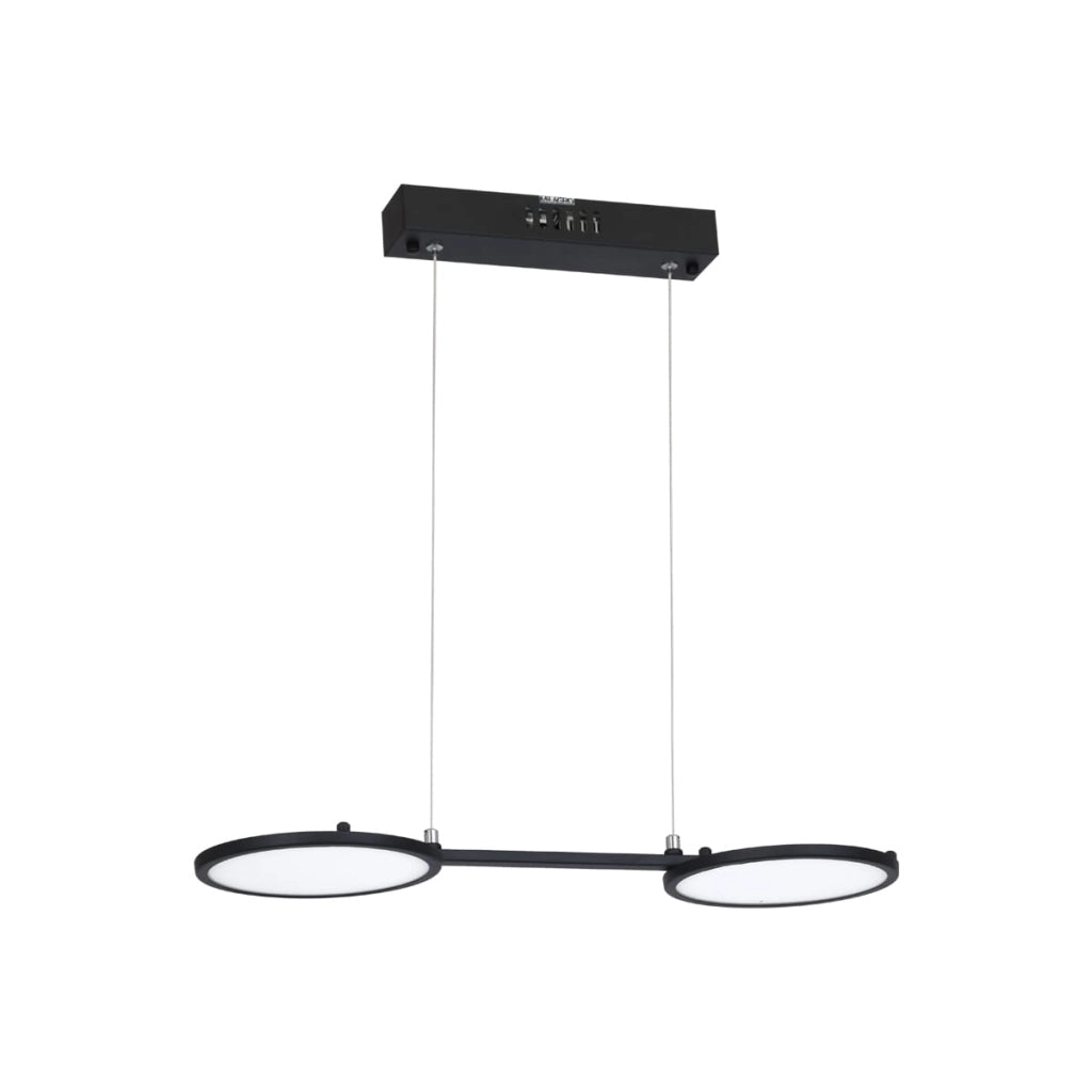 Lampada sospensione Milagro Giro ML236 LED 20W nero