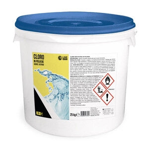 C CLORO PISCINA IN POLVERE 25 KG