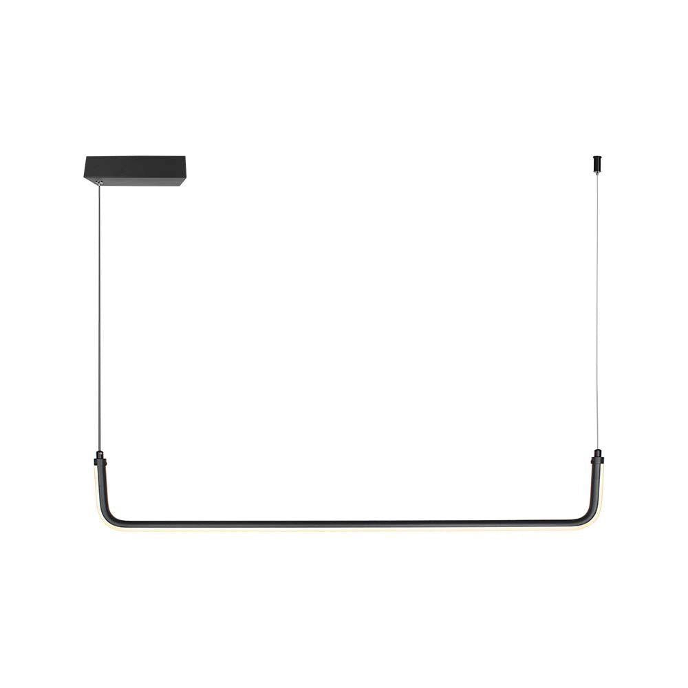 Lampada a sospensione LED lineare nera V-TAC VT-7769