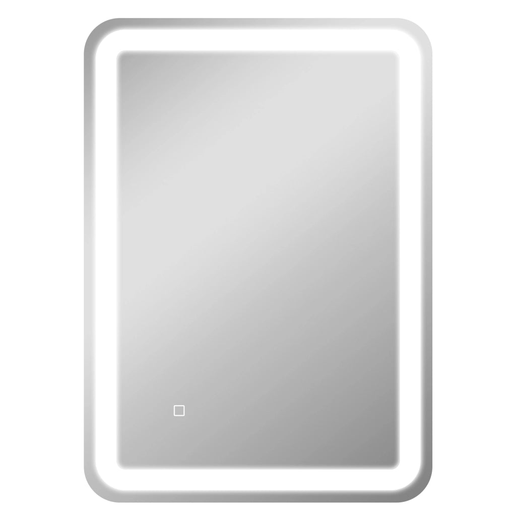 Specchio da Bagno con Luci LED ¨C zephmum ¨C Bianco 70x90 cm IP44