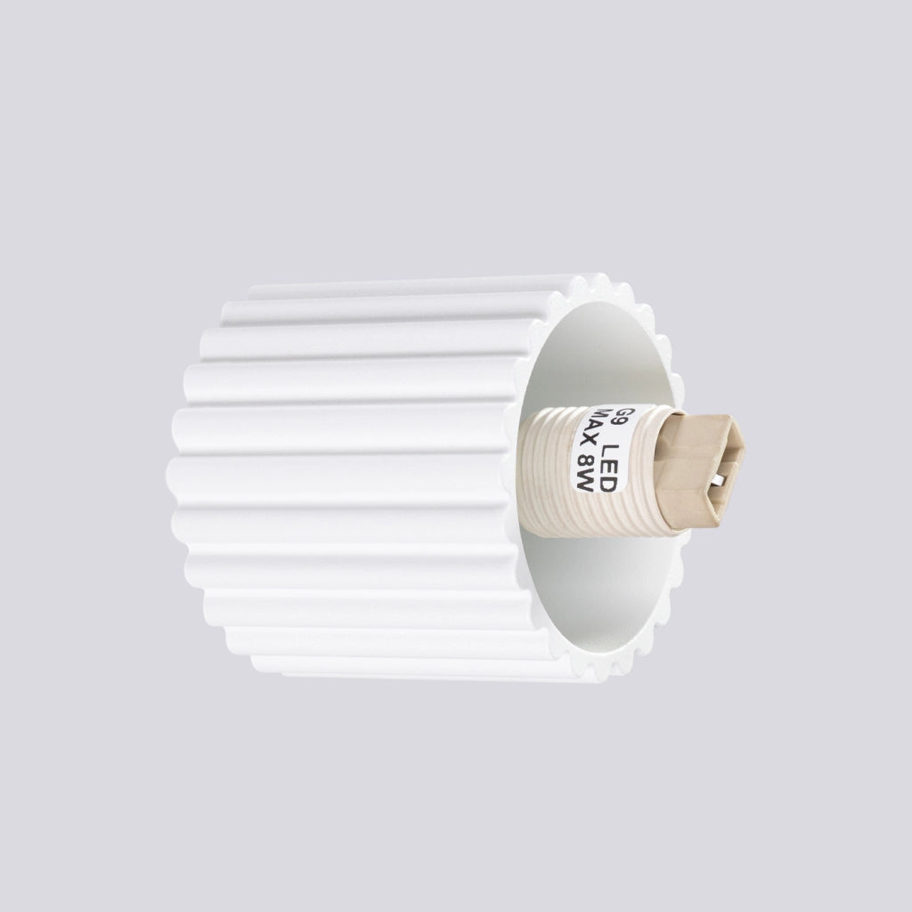 Lampada da parete HALO bianca IP44