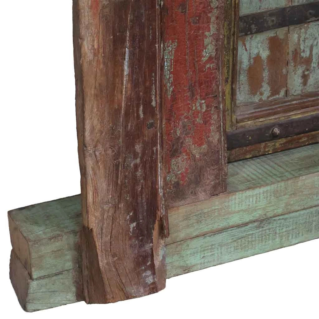 Porta in legno marrone 142x35x206h cm