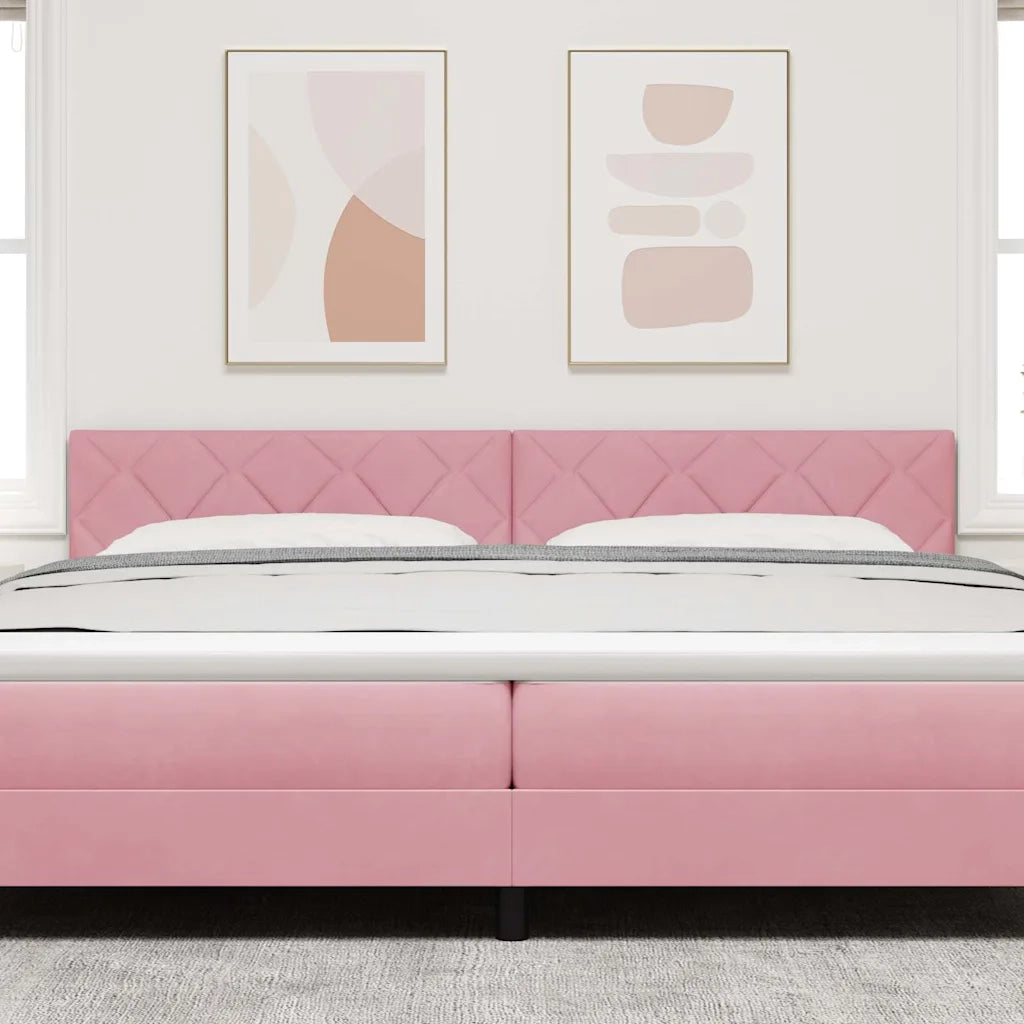 Testiera-Testata-Testiera Decorativa Rosa 200 cm Velluto