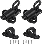 Pomello automatico per porte esterne - Pomello automatico per porte interne - Pomello con viti - 2 pezzi in lega di alluminio
