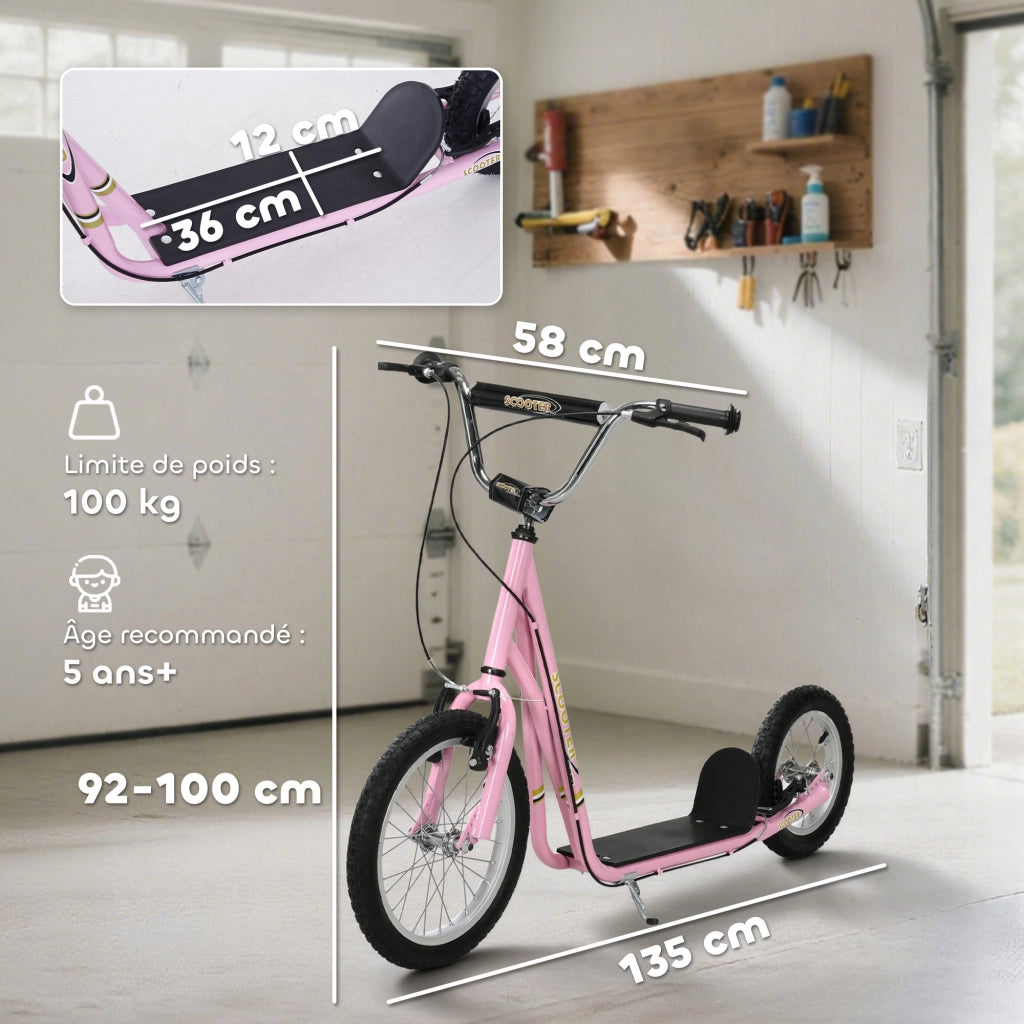 Monopattino Bambini ¨C Minimal ¨C Rosa Acciaio