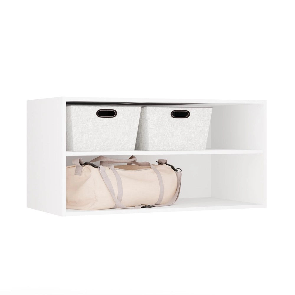 Alzata 100 OPENO bianco ripiano per guardaroba modulare 100 cm per camera da letto