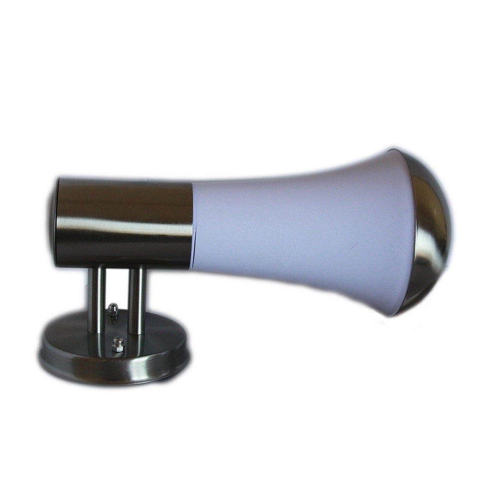 Trade Shop - Applique Da Giardino A Parete Faretto E27 220v Luce Da Esterno Lampada Mod.5002 -