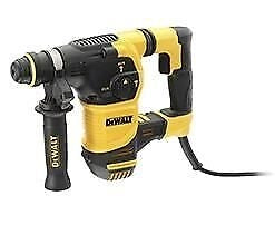 DEWALT D25333K-QS Martello Perforatore SDS-plus 950 W 3,5 J 30 mm con Impugnatura Laterale e Valigetta TSTAK colore Nero Giallo