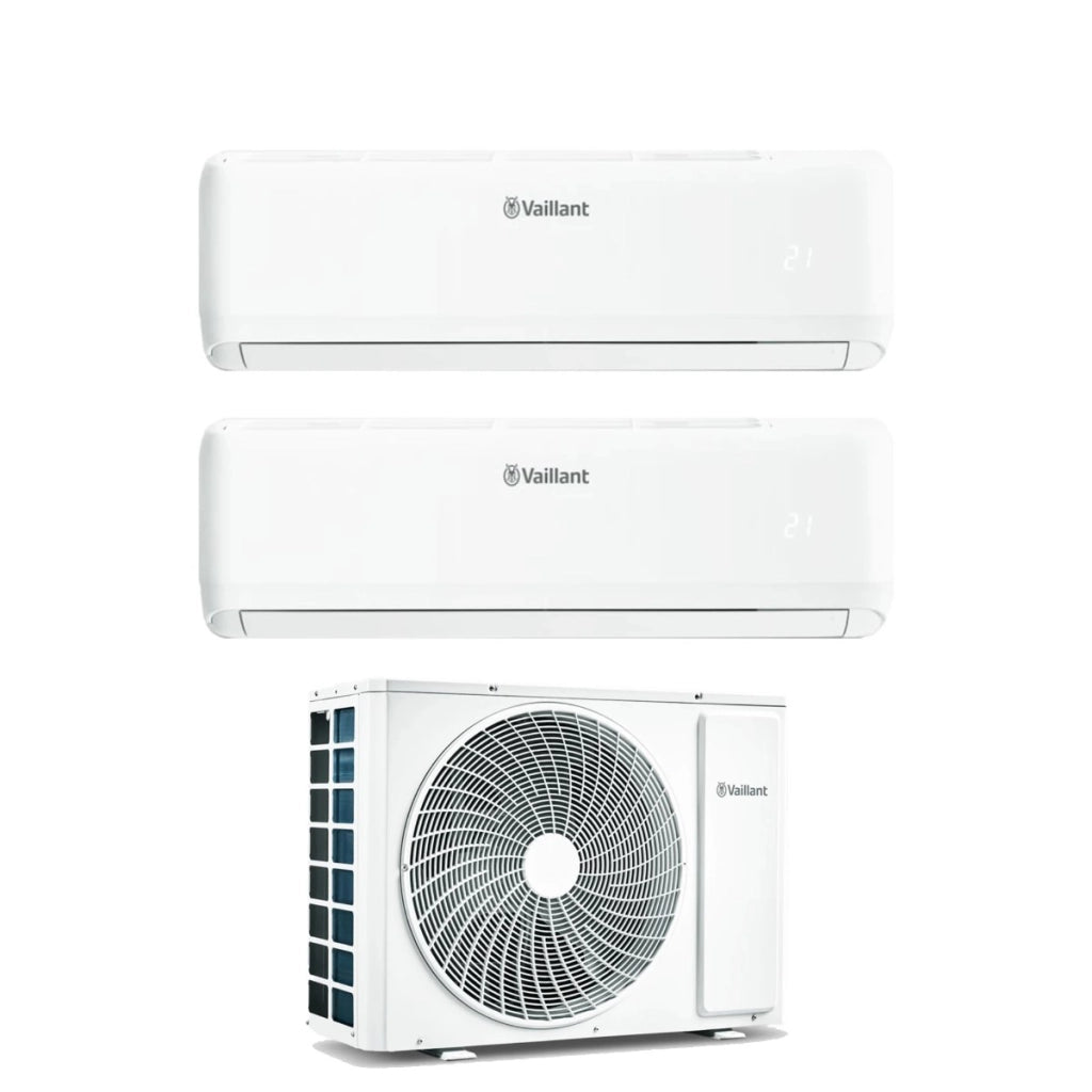 Condizionatore Dual Split Vaillant ClimaVAIR Pro 7+12 con VAM1-040A2NO R-32 Wi-Fi Integrato