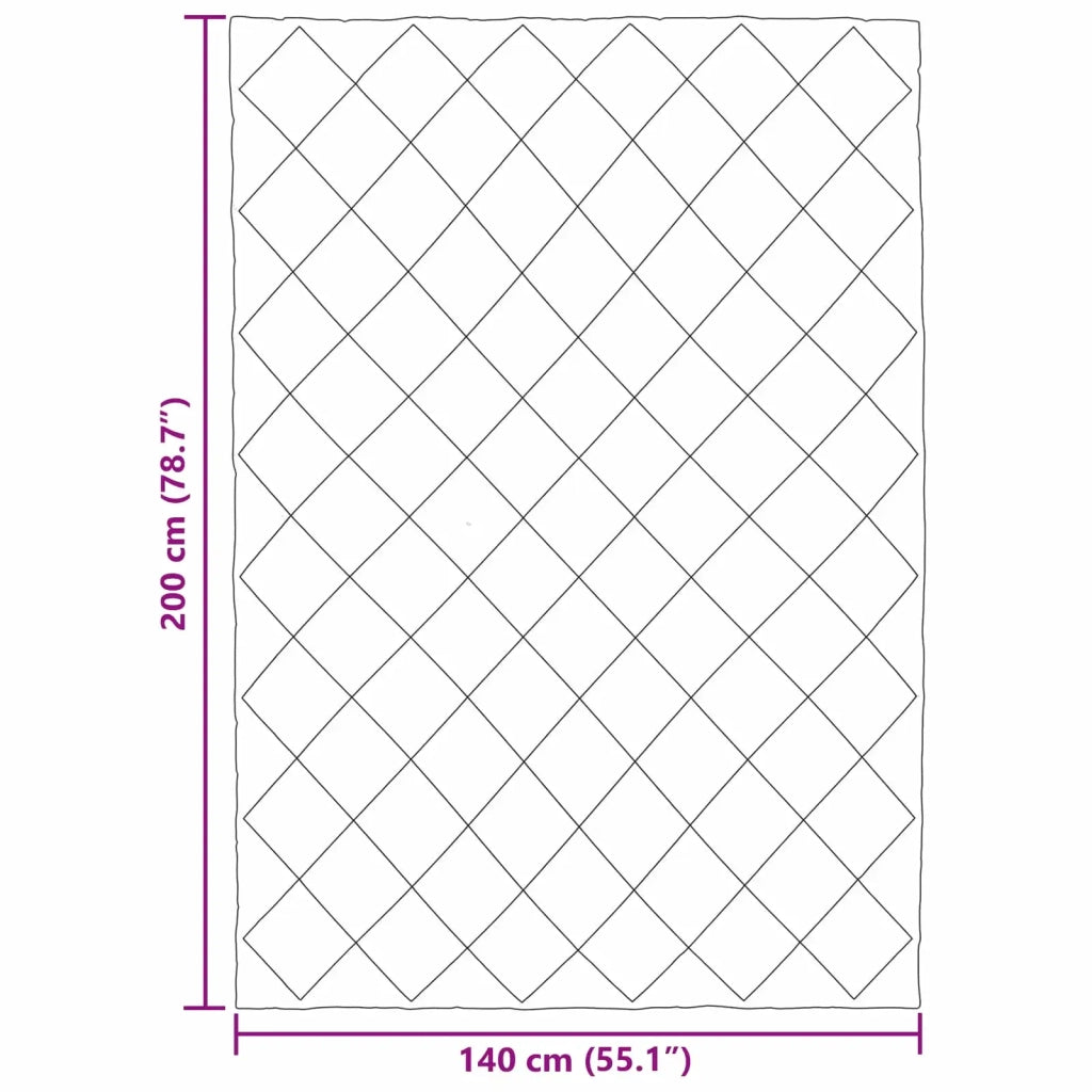 Piumone Completo Annuale Grigio chiaro 140 x 200 cm Microfibra 42025621
