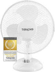 Ventilatore 50 watt oscillante bianco 220 V - VT35082we