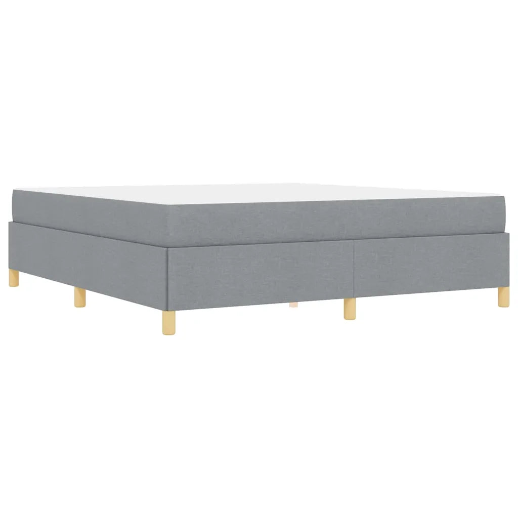 Struttura del letto Grigio chiaro 180 x 200 cm Tessuto 3398955