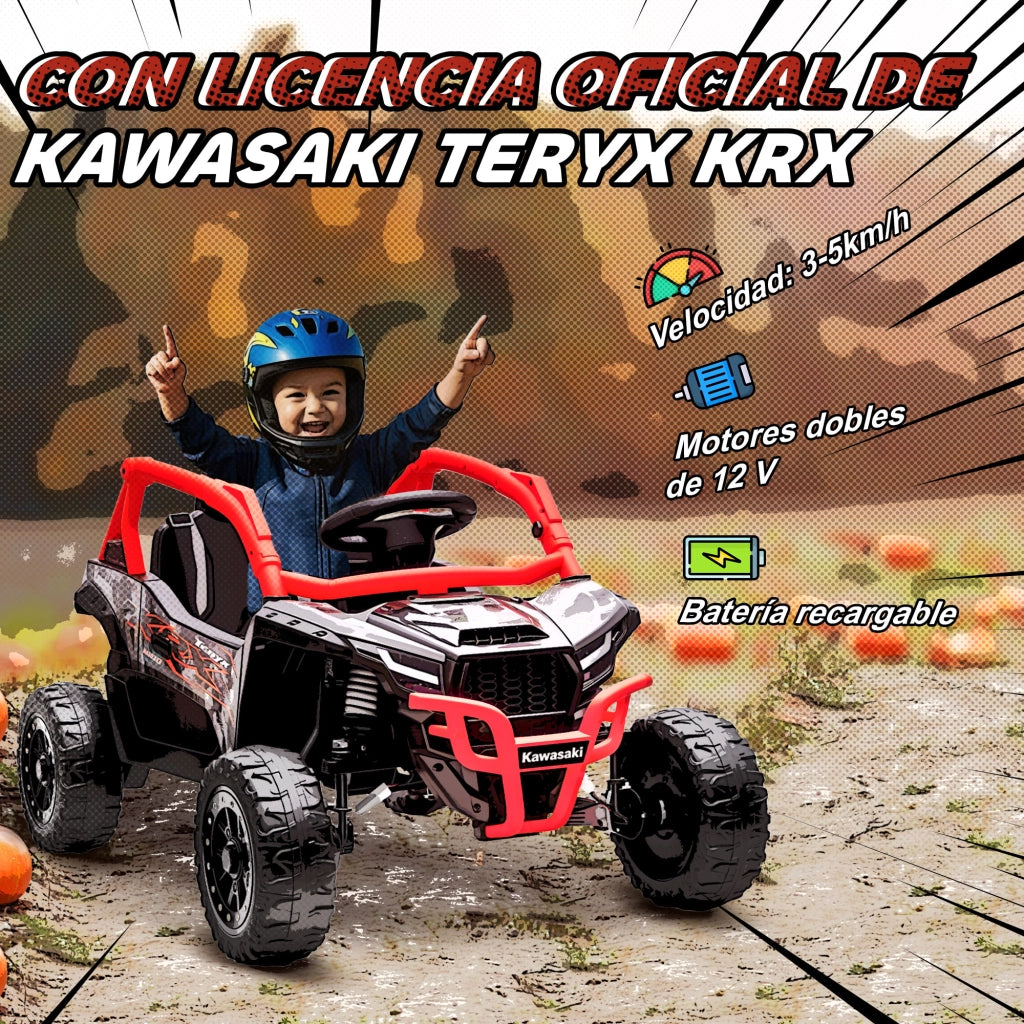Giocattolo Auto Bambini 12V ¨C Zephmum ¨C Rosso