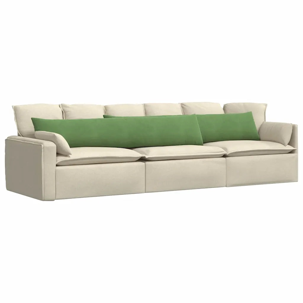 Cuscini da Divano 2 pcs Verde chiaro 200 x 40 cm 42013888
