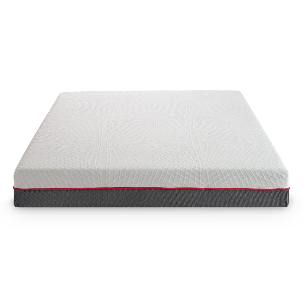 Materasso Matrimoniale 160x200 in Memory Foam, Altezza 21 cm, Sfoderabile, Rigidità H3, GREY