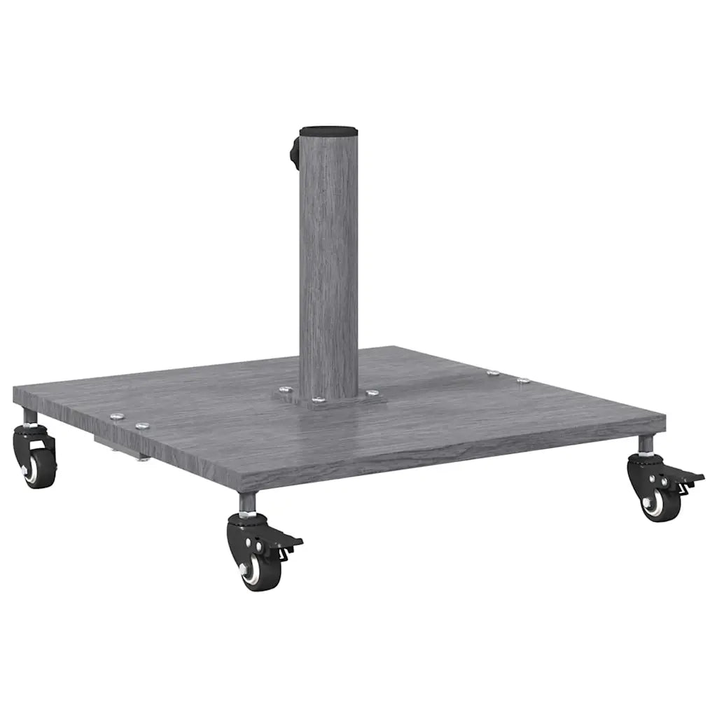 Base per ombrellone Aspetto Legno Grigio Scuro 42009948