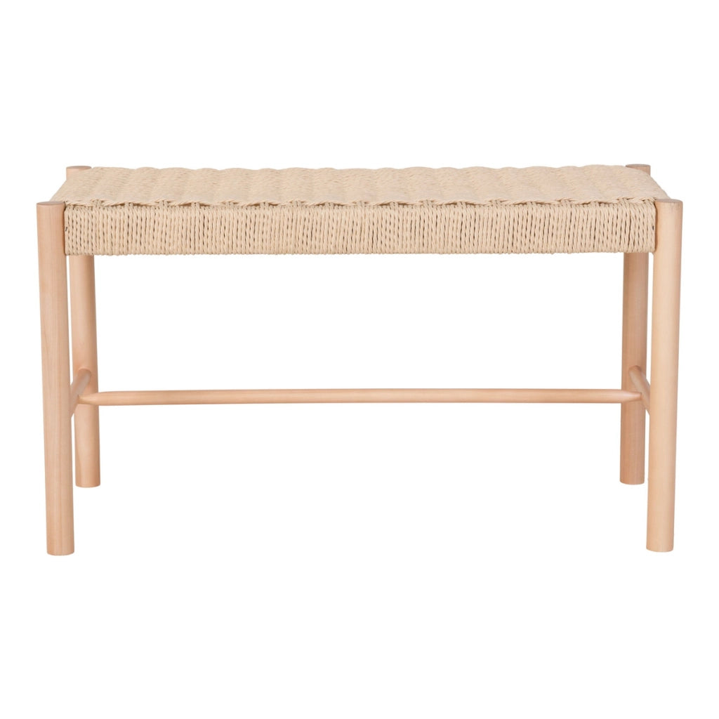 Panca Abano, Marrone, Legno, 35x80x45 cm