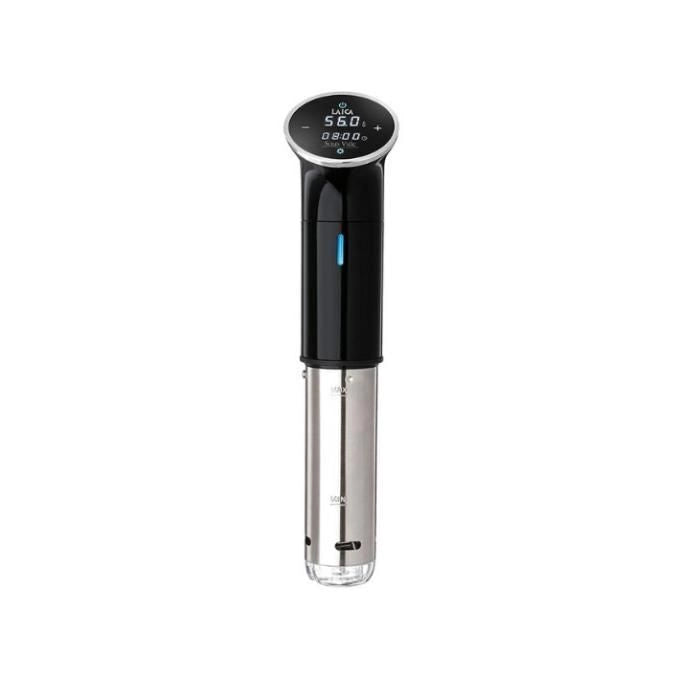 Laica SVC107L Sous Vide Termocircolatore a immersione 1200 W da 25°C a 95°C 6-15 L Timer Touch display LED colore Nero Acciaio inox