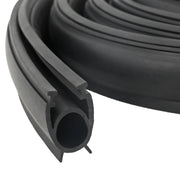 Sigillo Porta Garage Nero 41 x 33 mm 5 m PVC 42038297
