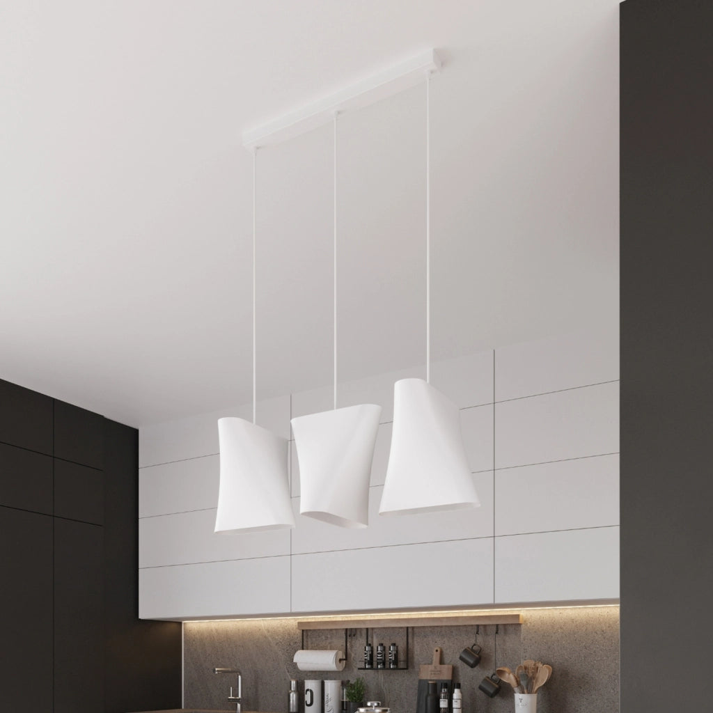 Lampadario BLUM 3 bianco