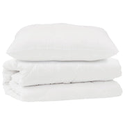 Set di Piumoni con cuscino 2 pz | Duvet Bianco Microfibra