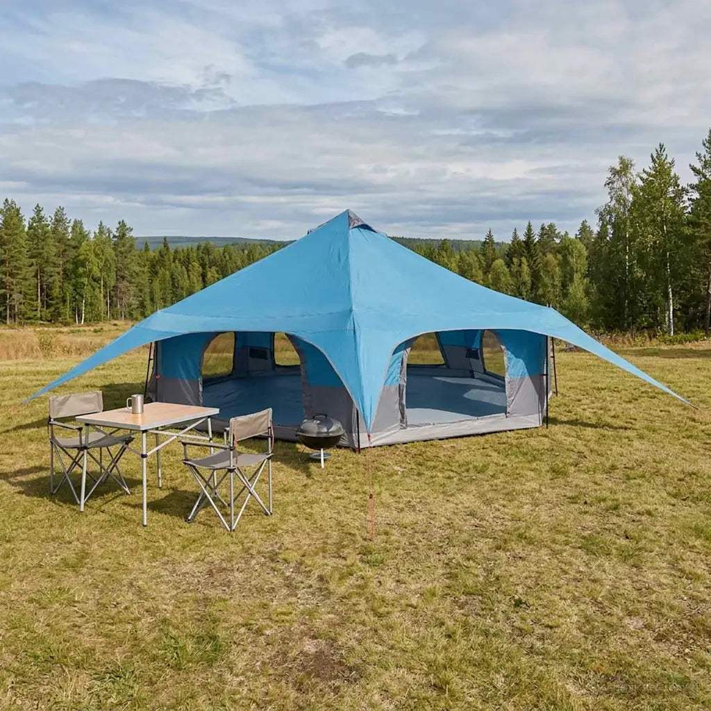 Tenda Familiare Blu 18 Persone 42017398