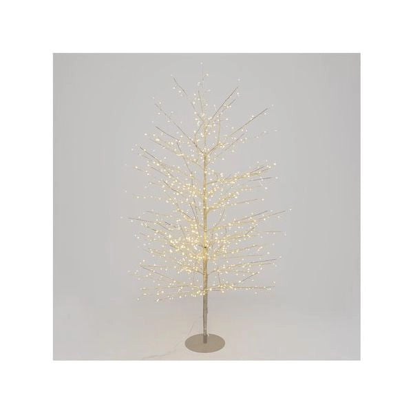 Albero natale lotti 76310 tiglio con 784 microled  champagne