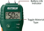 Vochtmeter compatta 1 pezzo - MO50 - con Display LCD