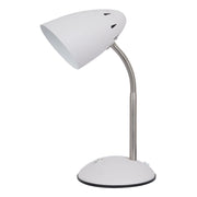 Lampada scrivania moderna Italux Cosmic bianca E27 60W