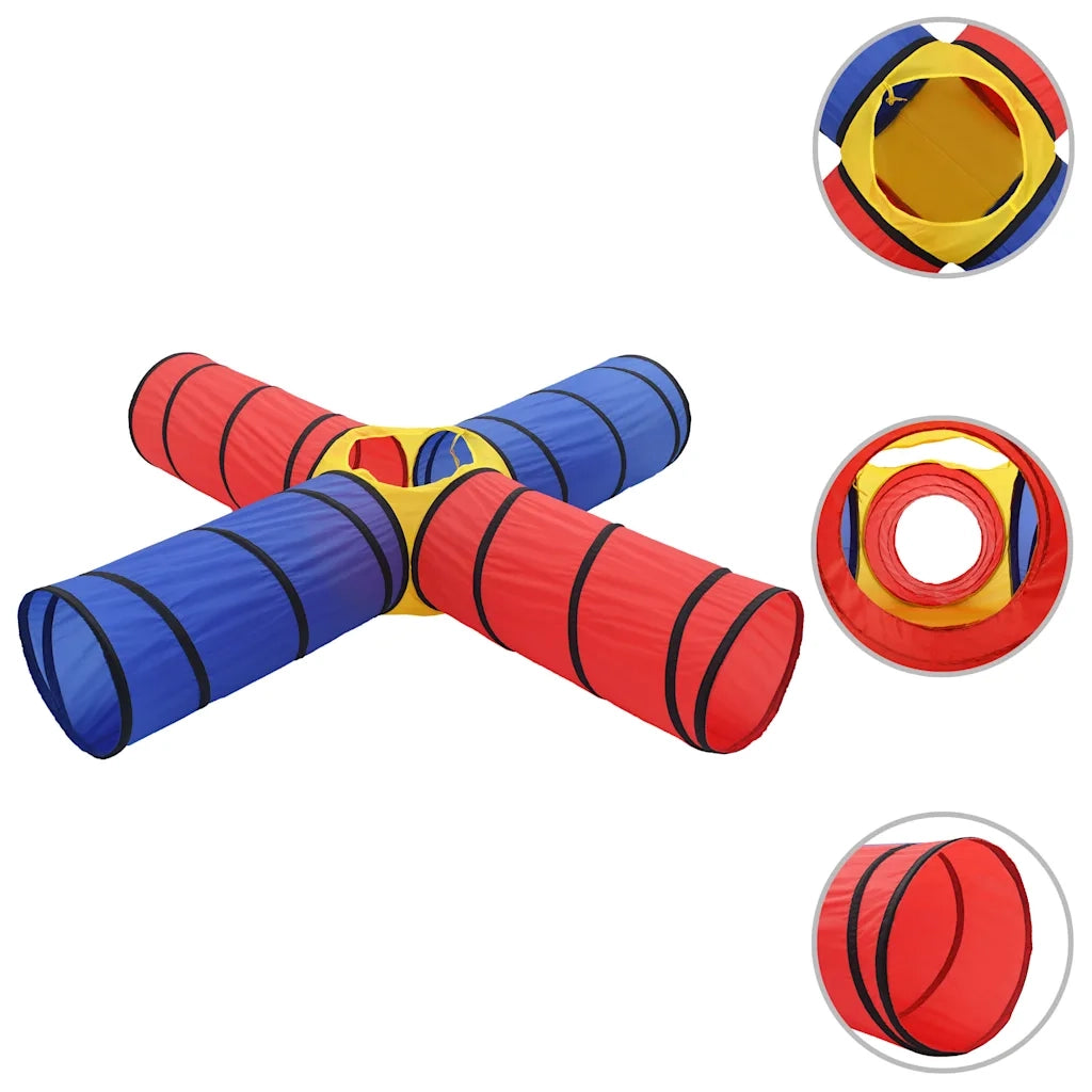 Tunnel da Gioco per Bambini con 250 Palline Multicolore 3107709