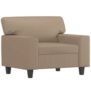 Poltrona | Sedia Relax Cappuccino 60 cm in Similpelle