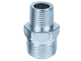 NIPLES RIDOTTO ESAGONALE MASCHIO IN GHISA ZINCATA- - M 1 1/4 M 1 - 5 pezzi