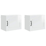 Set di 2 pensili da cucina moderni per una soluzione di contenimento ottimale 50 x 31 x 40 cm legno composito bianco 02_0054250