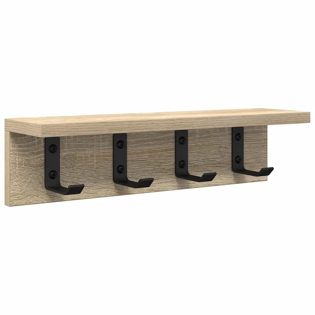Appendiabiti a muro Rovere Sonoma 40 x 10,5 x 10,5 cm CFW8577552