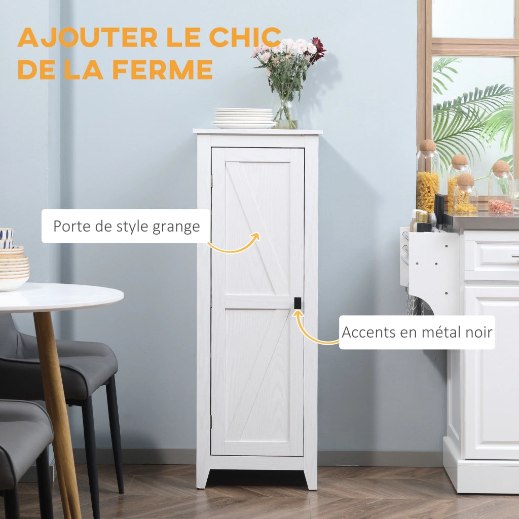 Armadio da Cucina ¨C zephmum ¨C Bianco, Legno, Multiuso, 120 cm