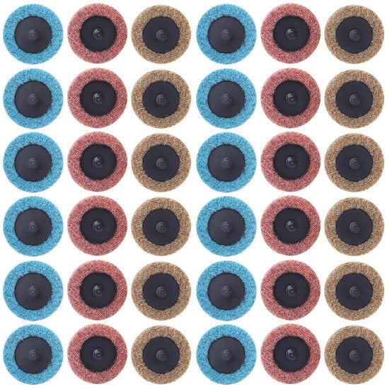 Set di Cartucce per Schiuma Nylon - Set di Cartucce per Schiuma - Set di Cartucce per Schiuma Fina - Cartucce per Schiuma 125mm - Cartucce per Schiuma per Lavorazione di Metallo - Alta Qualità e Resistente ai Sollecitamenti - Dischi Schiuma