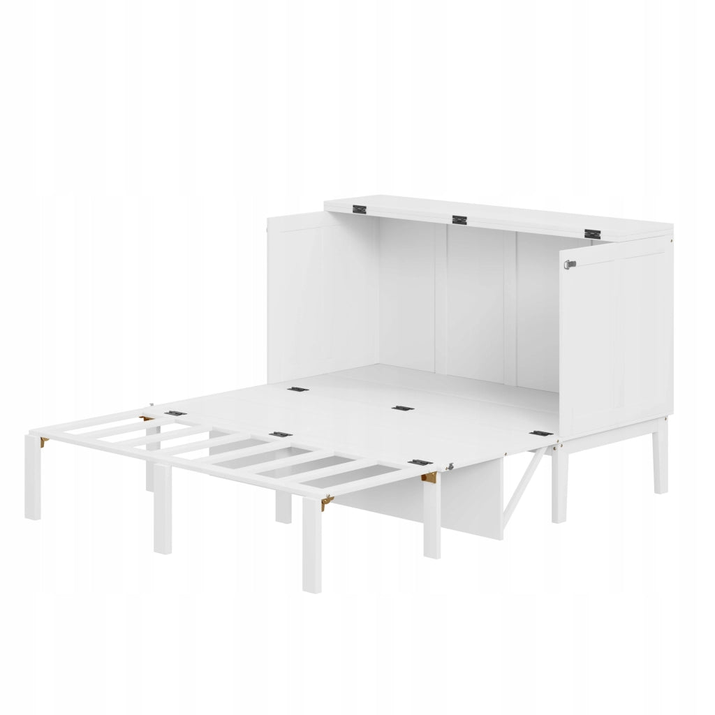 Letto con contenitore - Xylo - 140x200 - Bianco