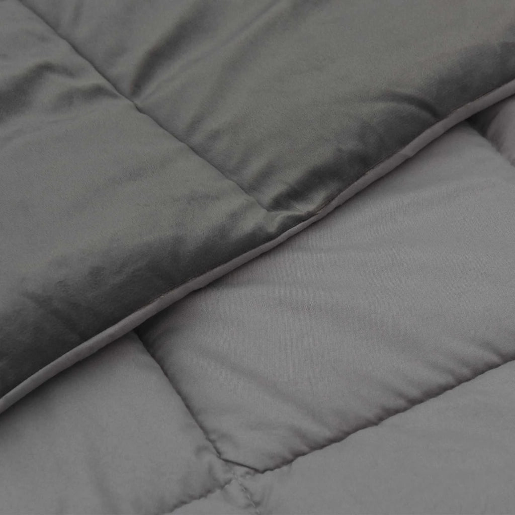 Duvet Invernale Grigio chiaro 240 x 260 cm Microfibra 42026096