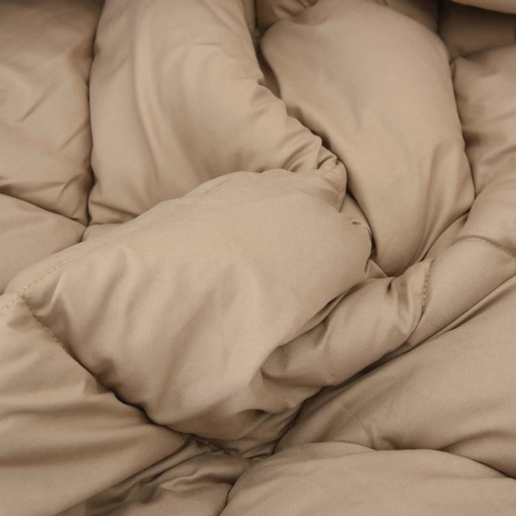 Duvet Invernale Nero e Talpa 200 x 240 cm Microfibra 42025732