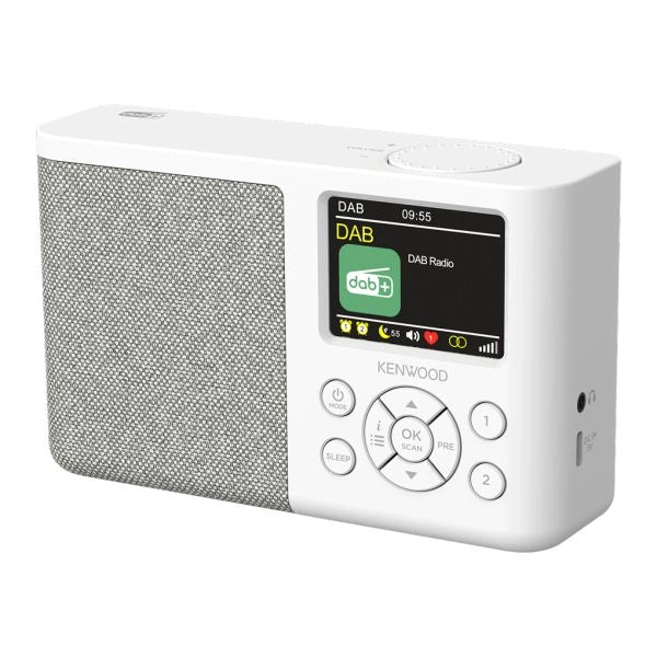 Radiosveglia dab bt white cr-m30dab-w