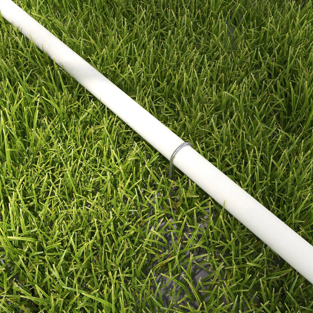 Set per cani Agility 4 pezzi ¨C zephmum ¨C bianco+arancione 89x69x99 cm