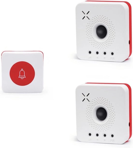 Deurbel Mini con 60 Melodie e LED Flash - Ideale per Casa e Ufficio